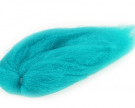 Trilobal Superfine Wing Hair, Kingfisher Blue